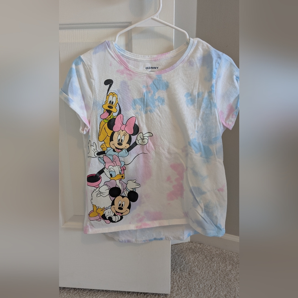 Disney Girls Tie-Dye T-Shirt (XXL)